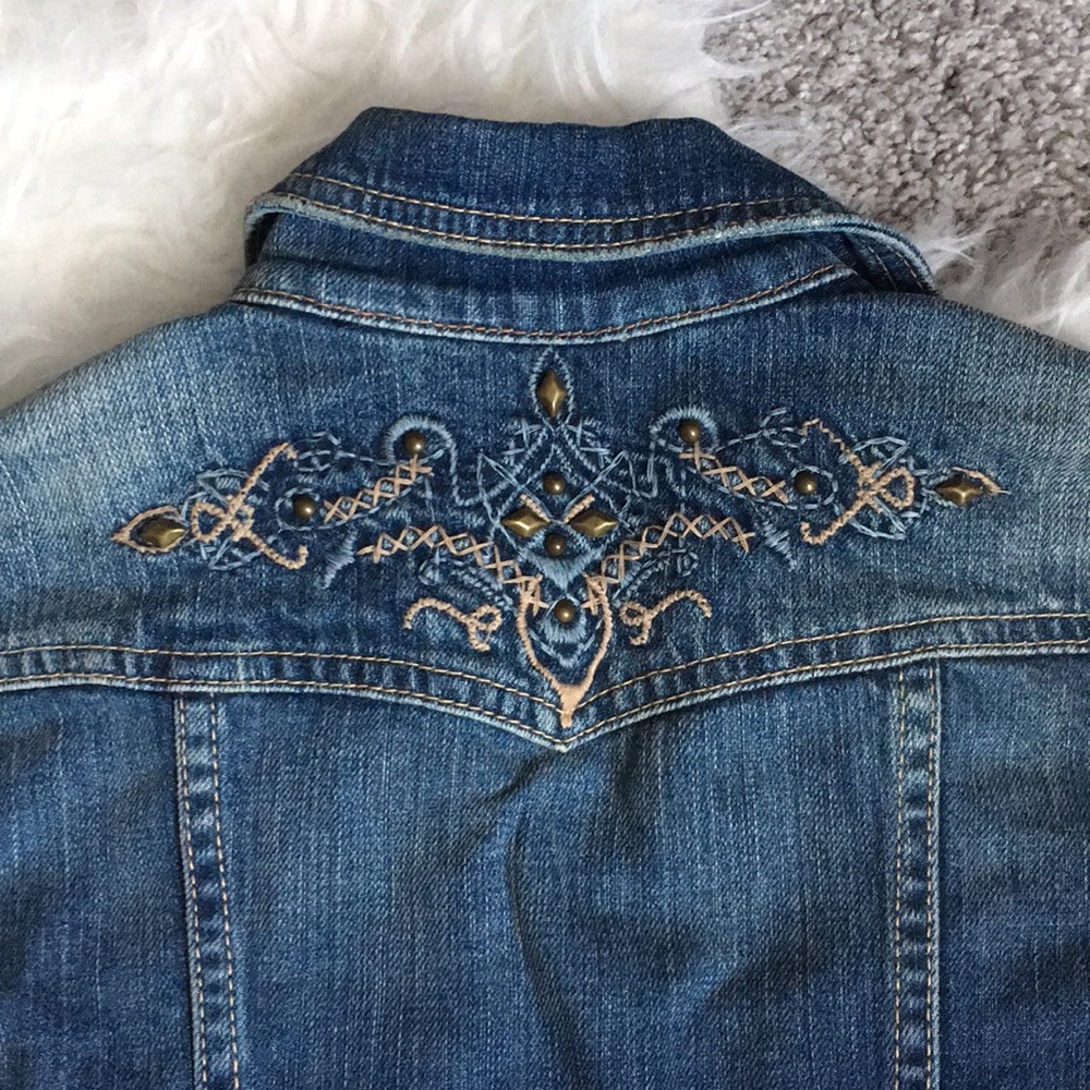 ❌SOLD ❌Adorable Guess Jeans Jean Jacket - Picture 4 of 7